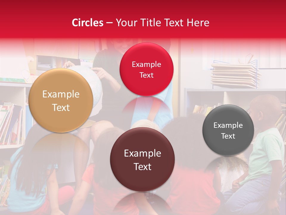 Elementary Group Asking PowerPoint Template