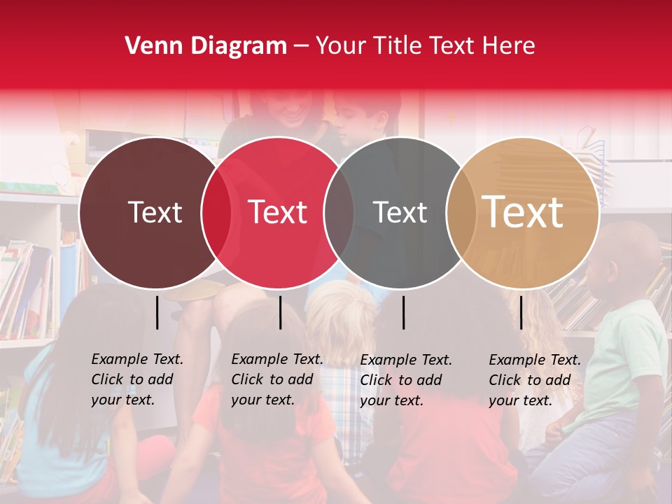 Elementary Group Asking PowerPoint Template