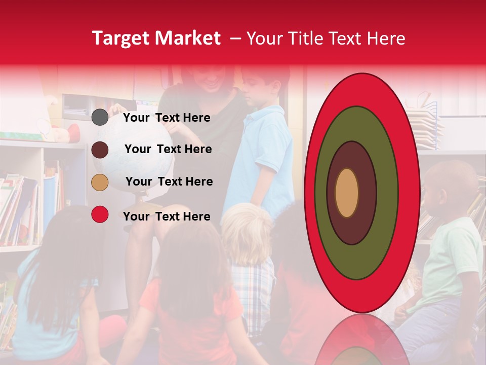 Elementary Group Asking PowerPoint Template