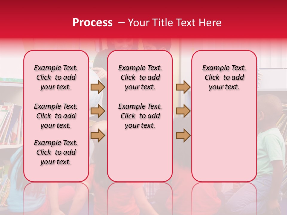 Elementary Group Asking PowerPoint Template