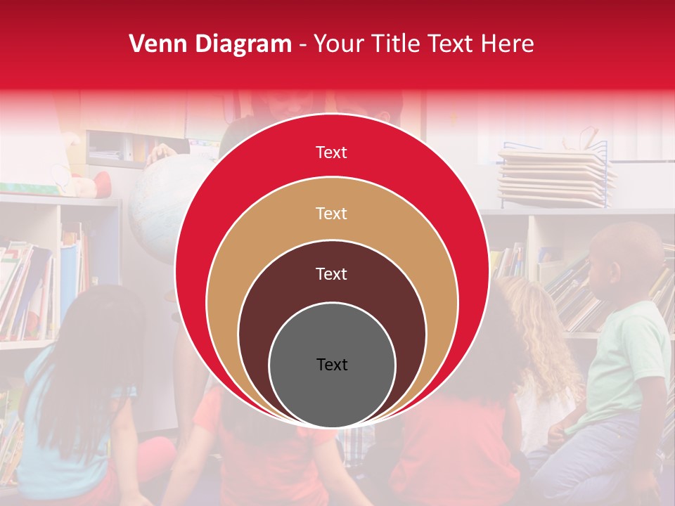 Elementary Group Asking PowerPoint Template