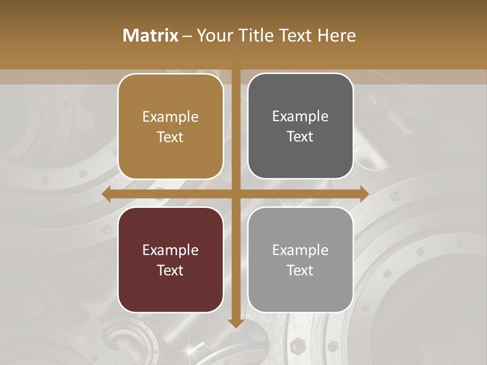 Corroded Steel Corrosion PowerPoint Template