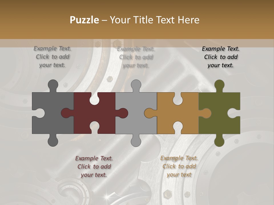 Corroded Steel Corrosion PowerPoint Template