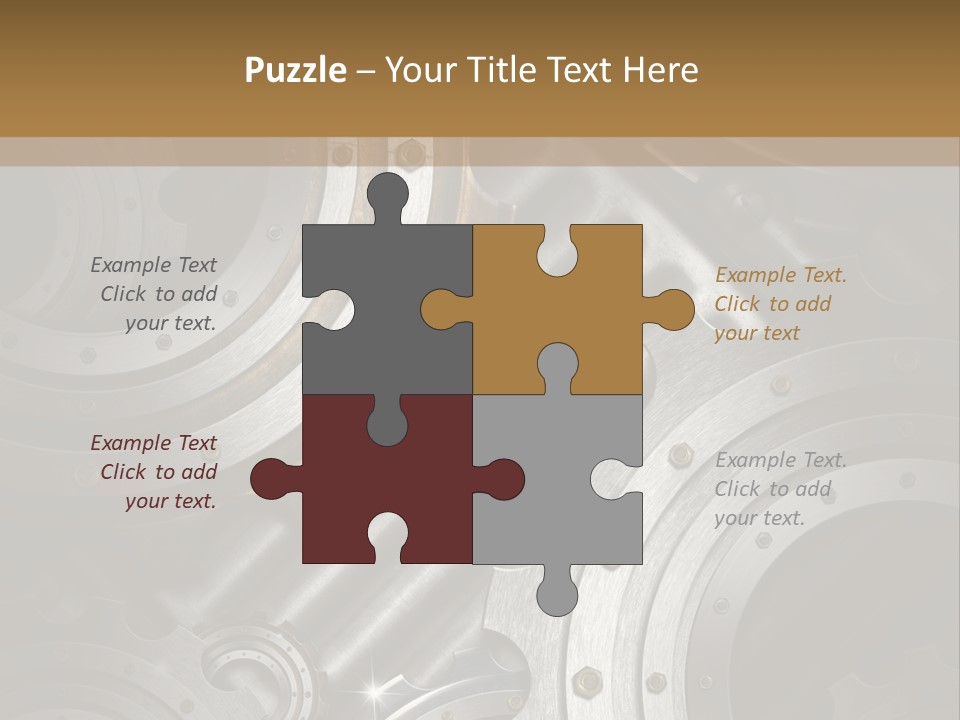 Corroded Steel Corrosion PowerPoint Template