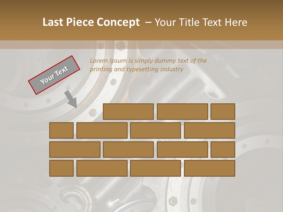 Corroded Steel Corrosion PowerPoint Template