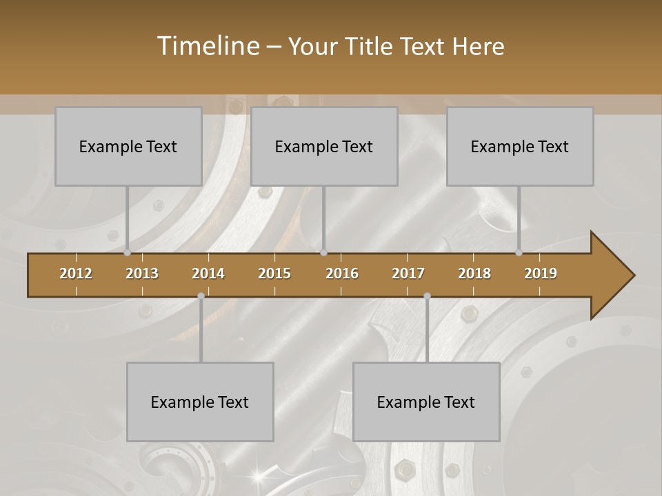 Corroded Steel Corrosion PowerPoint Template