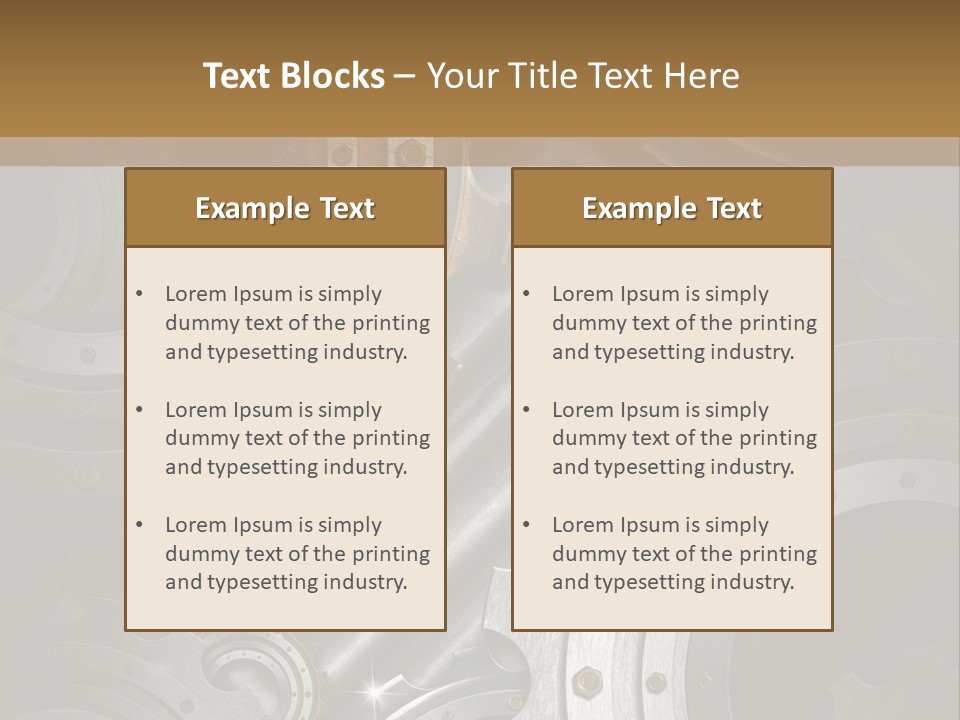 Corroded Steel Corrosion PowerPoint Template