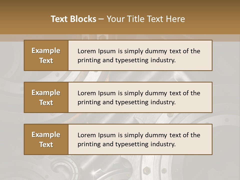 Corroded Steel Corrosion PowerPoint Template