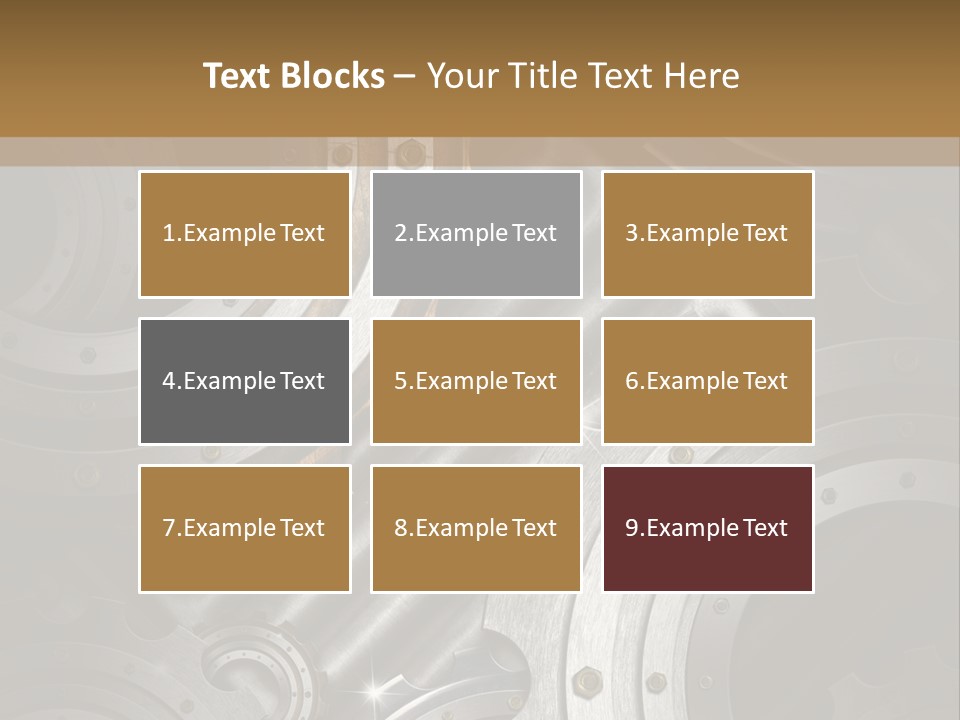 Corroded Steel Corrosion PowerPoint Template