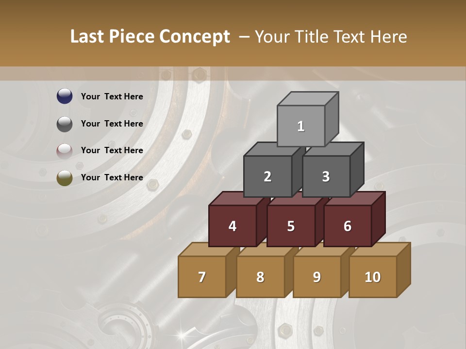 Corroded Steel Corrosion PowerPoint Template