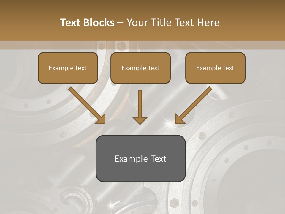 Corroded Steel Corrosion PowerPoint Template