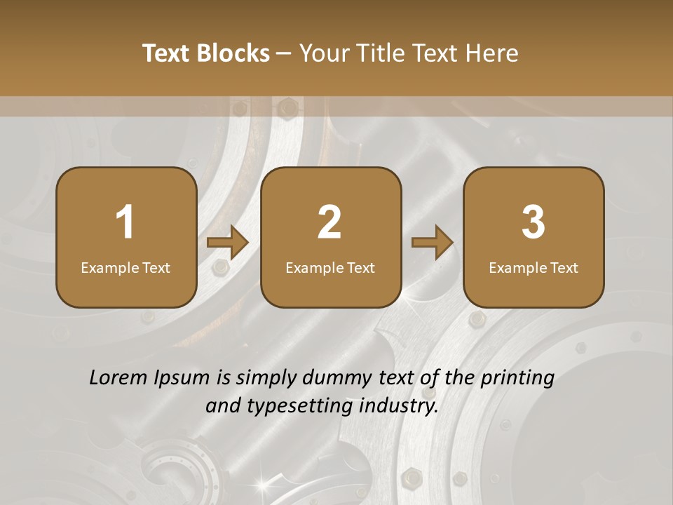 Corroded Steel Corrosion PowerPoint Template