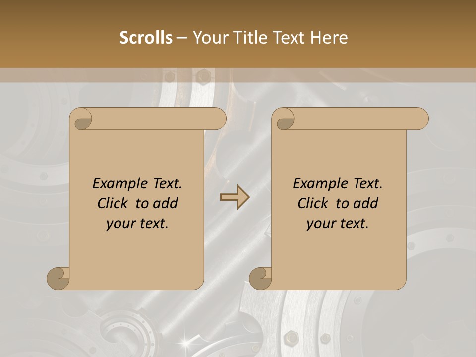 Corroded Steel Corrosion PowerPoint Template