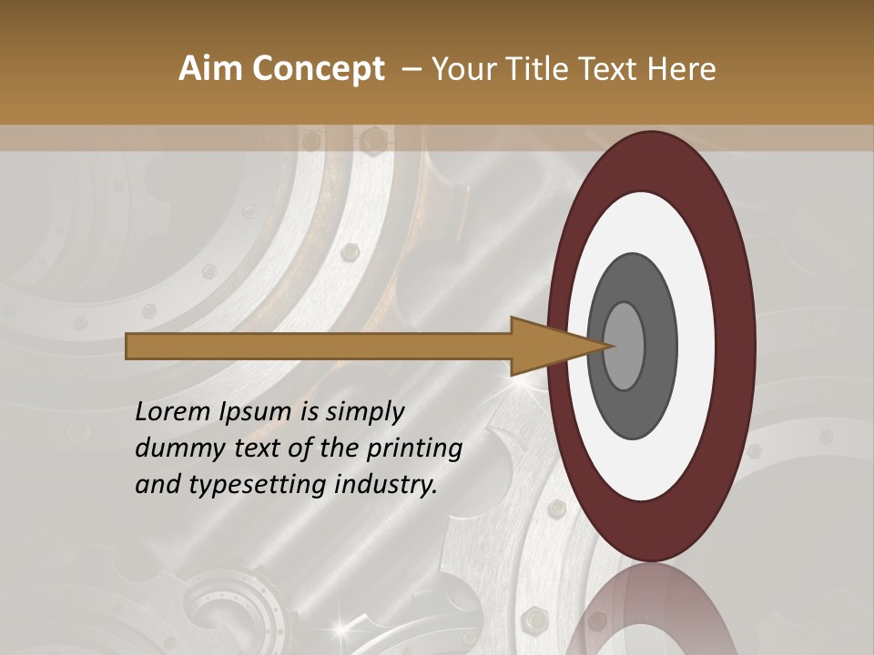 Corroded Steel Corrosion PowerPoint Template