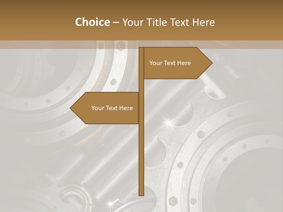 Corroded Steel Corrosion PowerPoint Template
