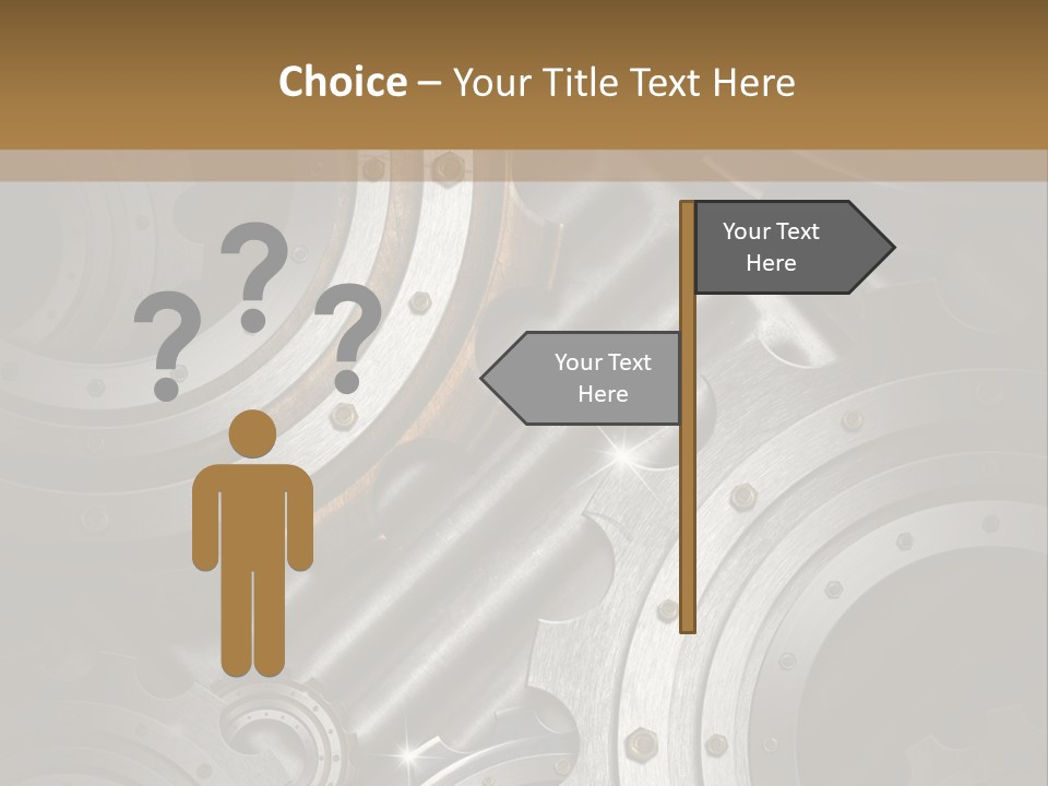 Corroded Steel Corrosion PowerPoint Template