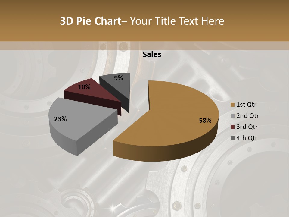 Corroded Steel Corrosion PowerPoint Template