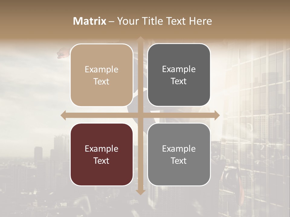 Befreiung Freiheit Rausspringen PowerPoint Template