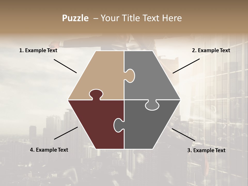 Befreiung Freiheit Rausspringen PowerPoint Template