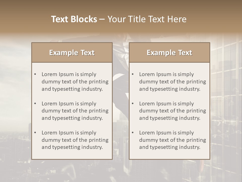 Befreiung Freiheit Rausspringen PowerPoint Template