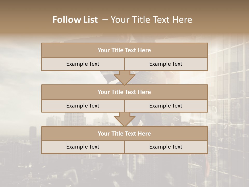 Befreiung Freiheit Rausspringen PowerPoint Template