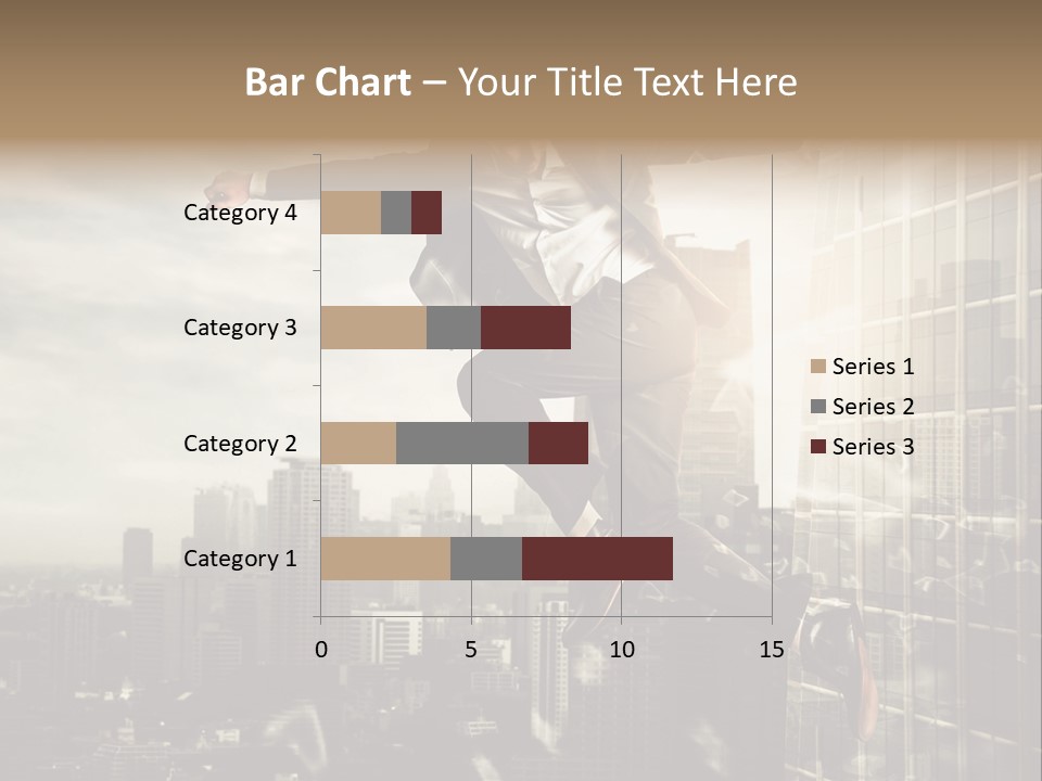 Befreiung Freiheit Rausspringen PowerPoint Template