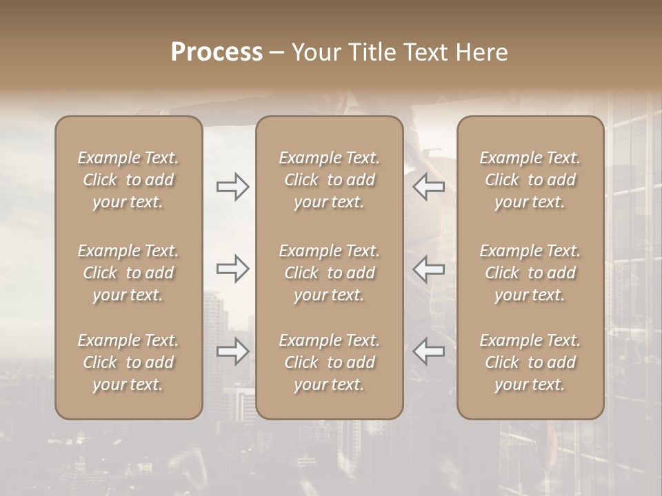 Befreiung Freiheit Rausspringen PowerPoint Template