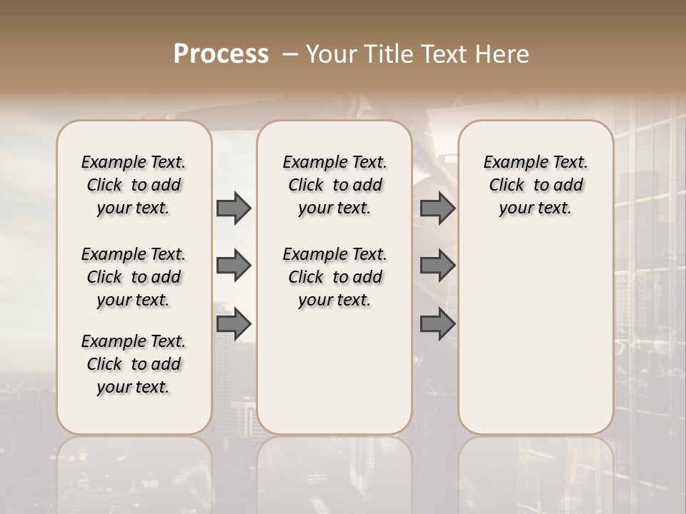 Befreiung Freiheit Rausspringen PowerPoint Template