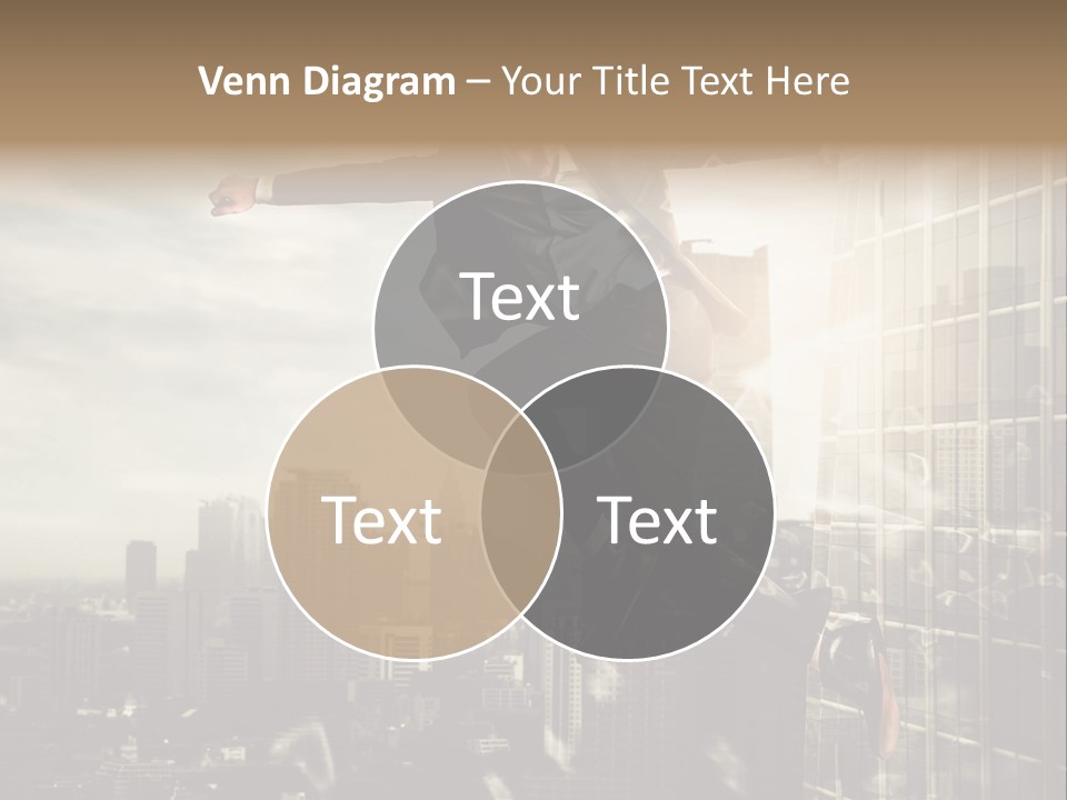 Befreiung Freiheit Rausspringen PowerPoint Template