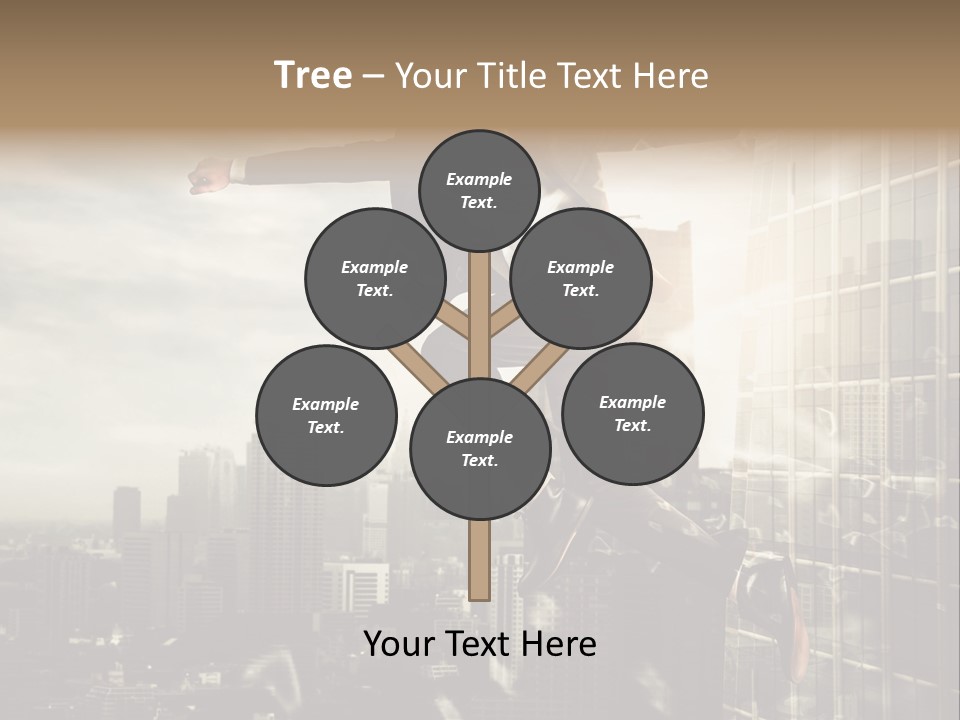 Befreiung Freiheit Rausspringen PowerPoint Template