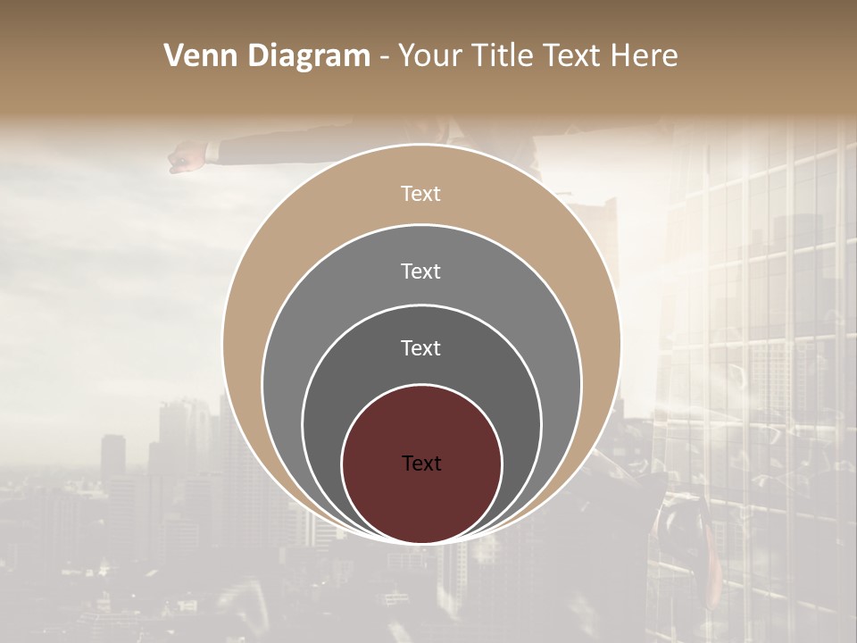 Befreiung Freiheit Rausspringen PowerPoint Template
