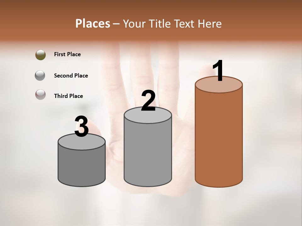 Head Gesture Relax PowerPoint Template