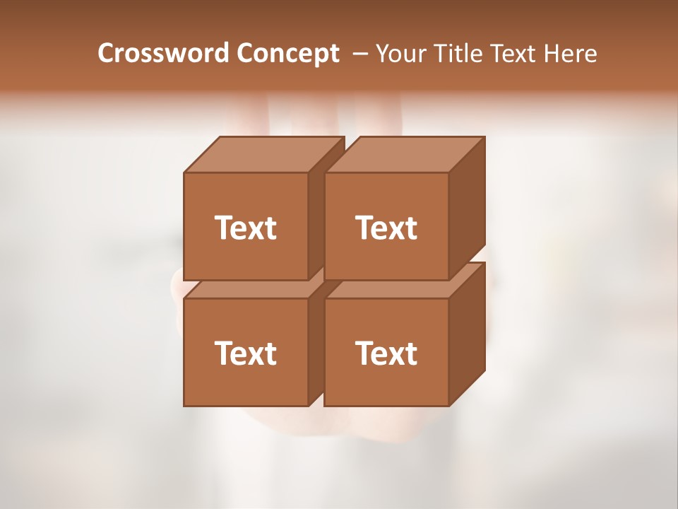Head Gesture Relax PowerPoint Template