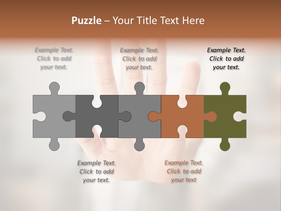 Head Gesture Relax PowerPoint Template