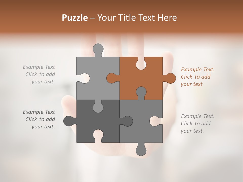 Head Gesture Relax PowerPoint Template