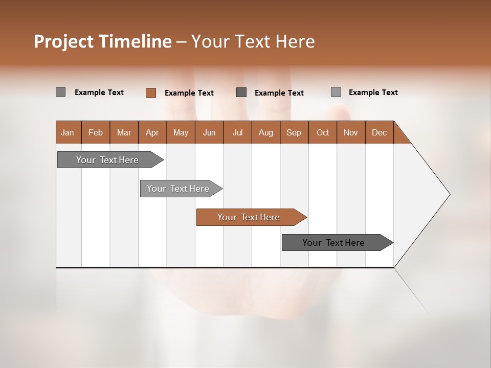 Head Gesture Relax PowerPoint Template