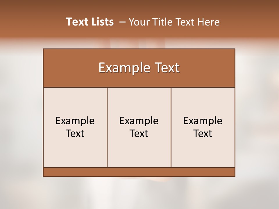 Head Gesture Relax PowerPoint Template