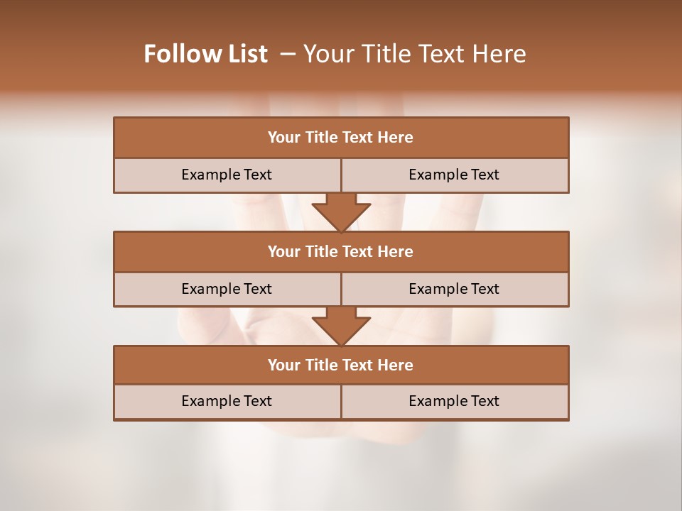 Head Gesture Relax PowerPoint Template