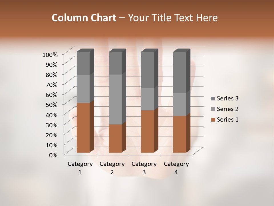 Head Gesture Relax PowerPoint Template