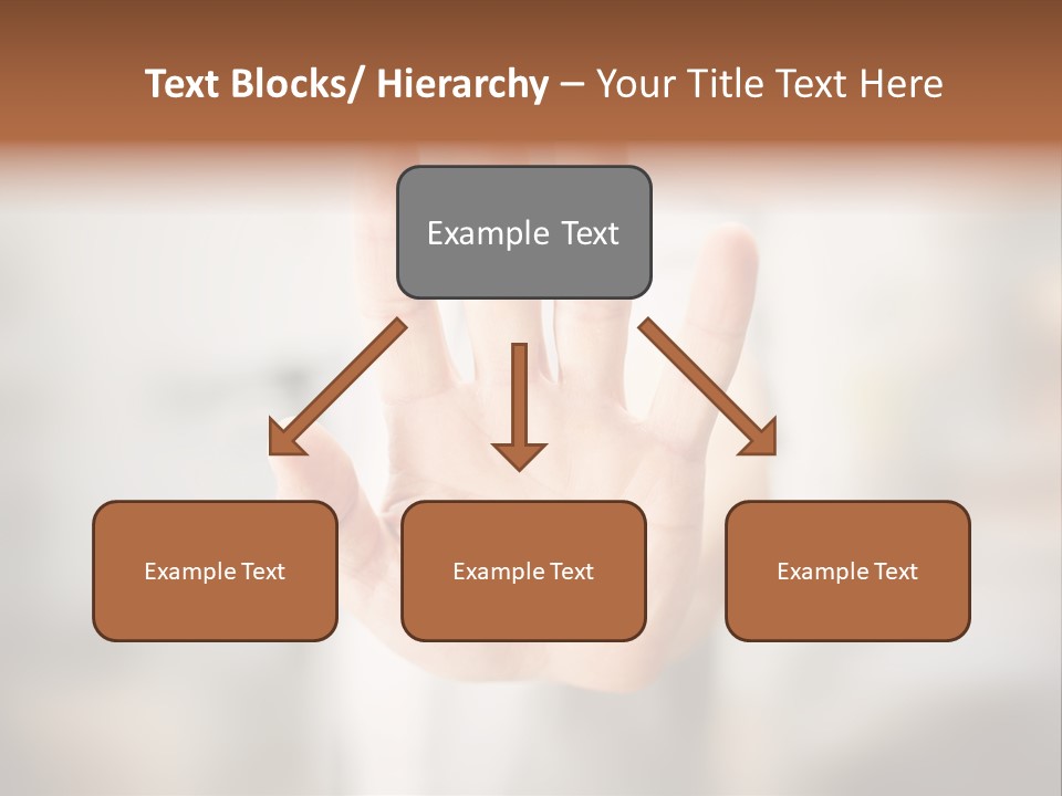 Head Gesture Relax PowerPoint Template