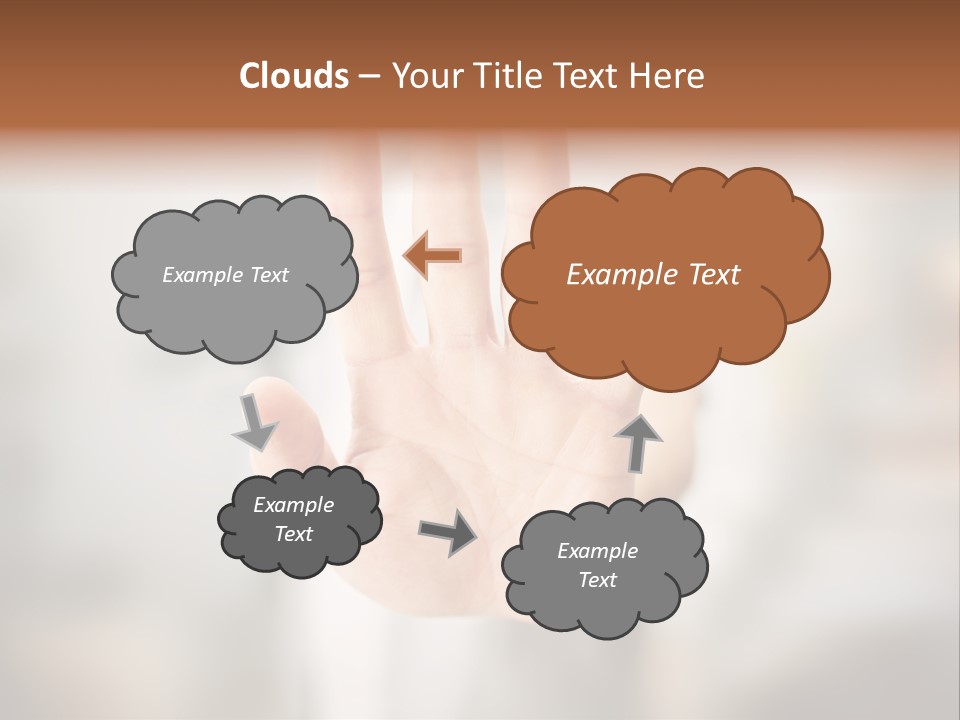 Head Gesture Relax PowerPoint Template