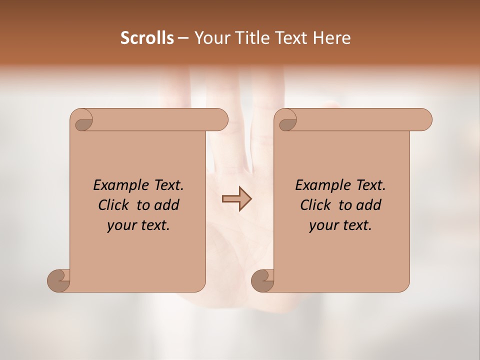 Head Gesture Relax PowerPoint Template