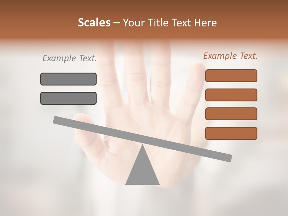 Head Gesture Relax PowerPoint Template