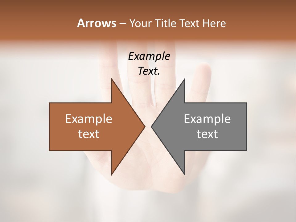 Head Gesture Relax PowerPoint Template