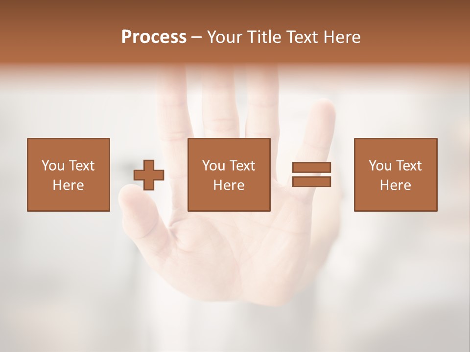 Head Gesture Relax PowerPoint Template