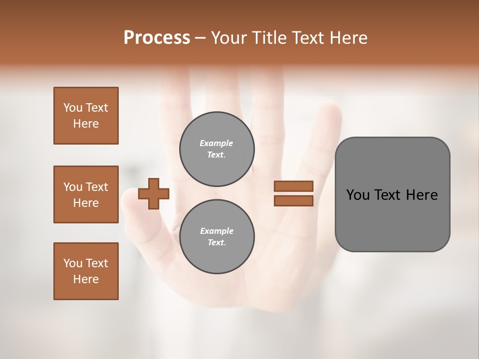 Head Gesture Relax PowerPoint Template