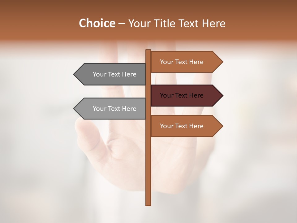 Head Gesture Relax PowerPoint Template