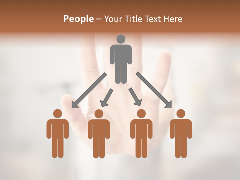 Head Gesture Relax PowerPoint Template