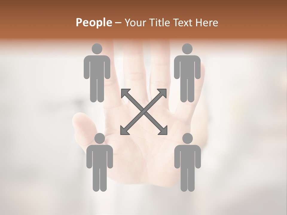 Head Gesture Relax PowerPoint Template