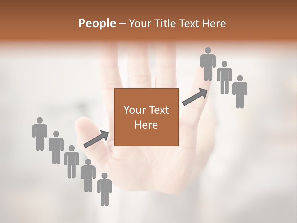 Head Gesture Relax PowerPoint Template